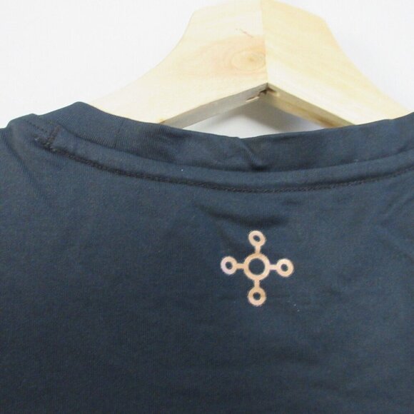 Tommie Copper Lower Back Support Shirt Men Large Black Stretch Compression 248 - Picture 5 of 11